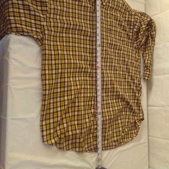 Mens Tommy Hilfiger long sleeve button down shirt - Picture 9 of 11